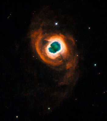 Planetary Nebula K 4-55 in Cygnus